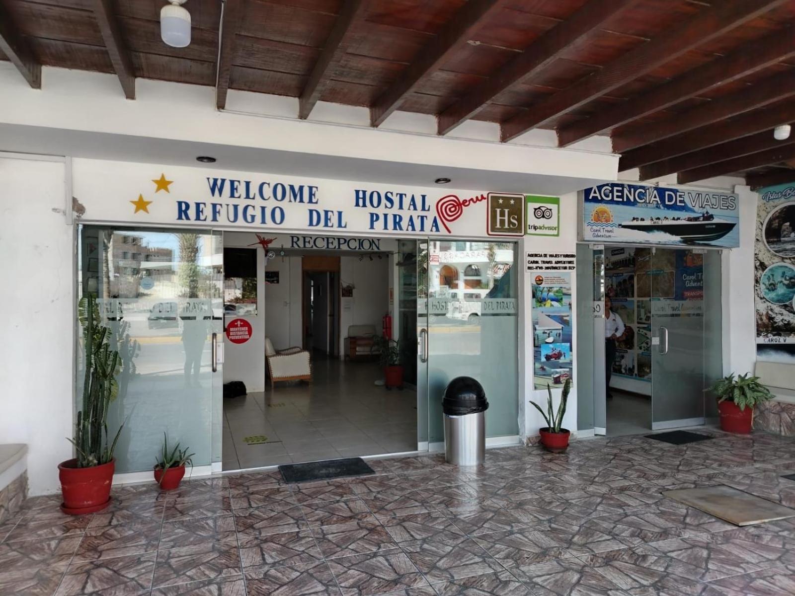 Hostal Refugio Del Pirata Paracas Extérieur photo